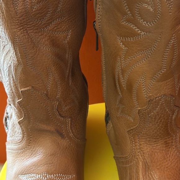 Freebird Wesley knee high Leather Boots - Picture 6 of 9